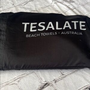 Tesalate Geometric Black and White Beach Towel
